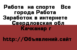 Работа  на спорте - Все города Работа » Заработок в интернете   . Свердловская обл.,Качканар г.